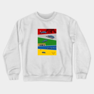 R11 A View to a kill movie sequence Crewneck Sweatshirt